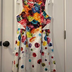 Prabal Gurung Colorful Floral Kids Dress
